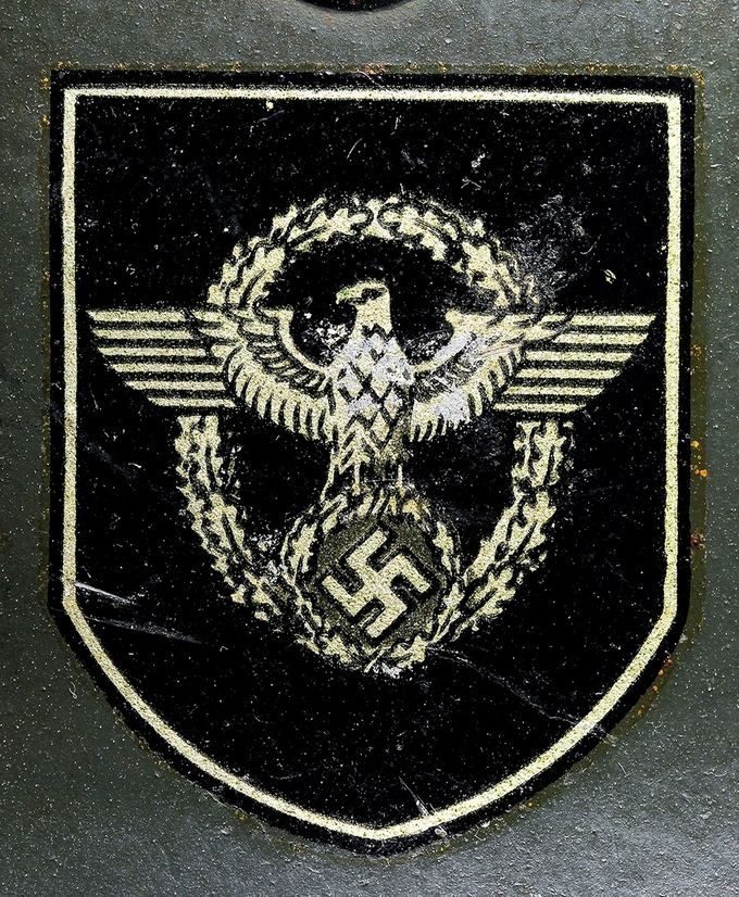 Polizei decal on an M40 SE.